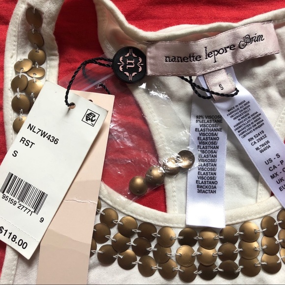 🏷NWT Nanette Lepore Dip Dyed Midi Coverup Dress S - Picture 4 of 5